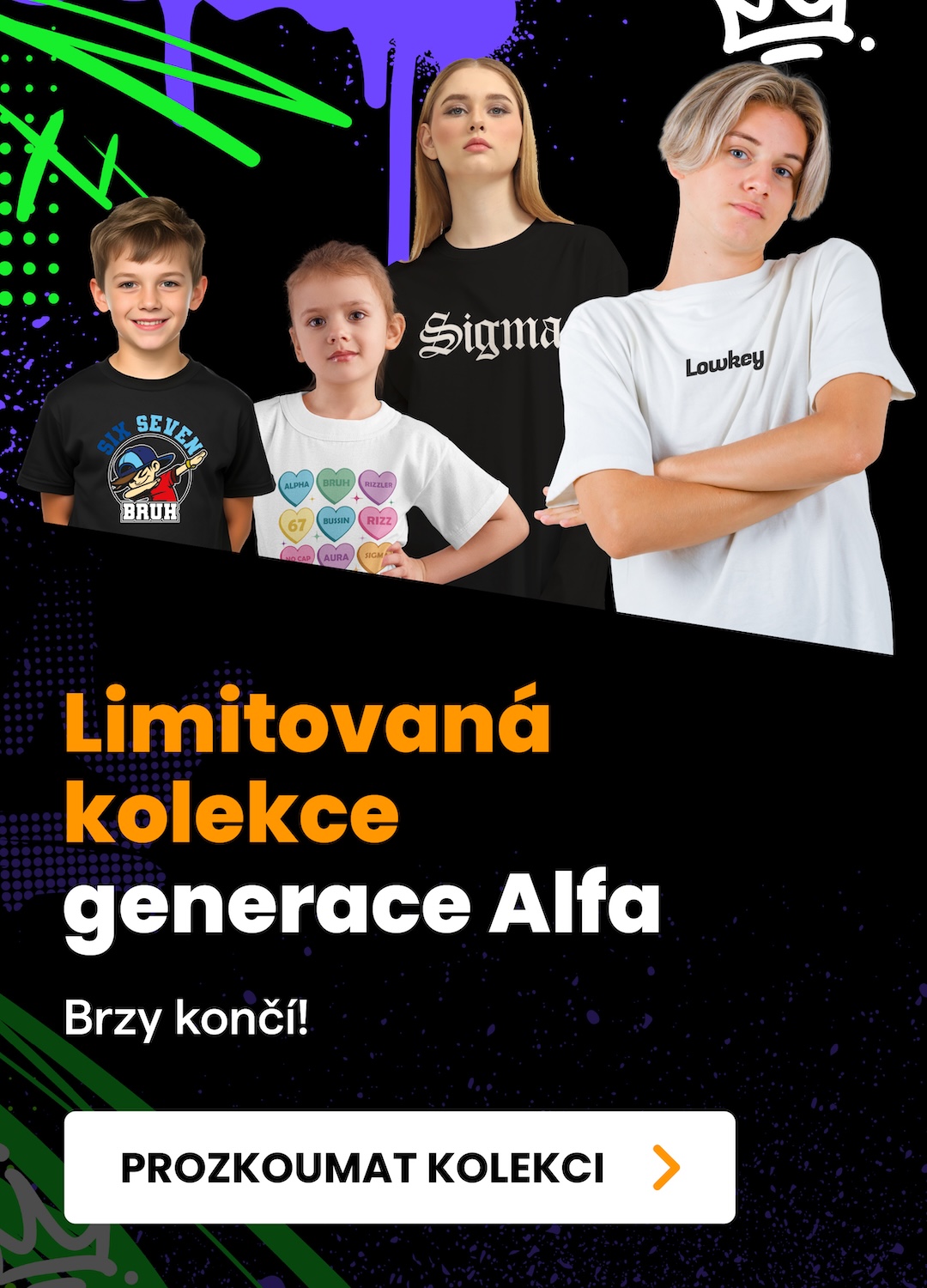 Generace alfa kolekce oblečení od Schools United