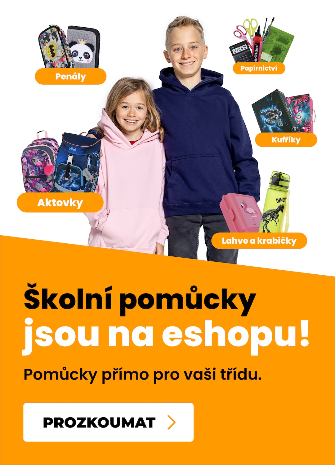 Školní pomůcky mobil 2025