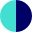 Turquoise / Navy (Tyrkysová / Námořnická modrá)