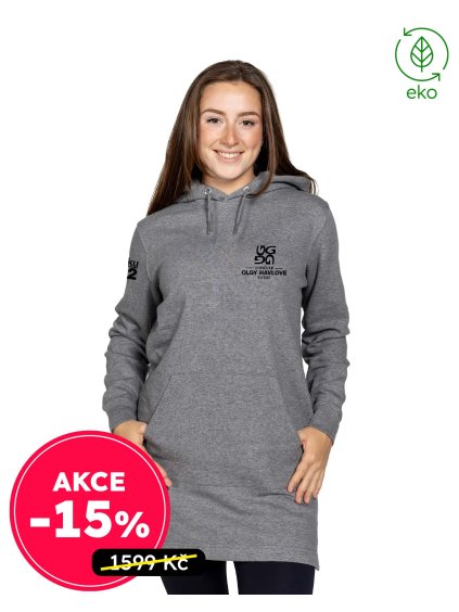 Dámské teplákové šaty EKO premium