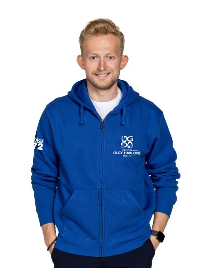 Pánská mikina na zip Luxury