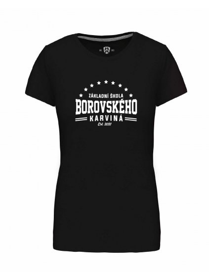 Dámské tričko Premium ZŠ Borovského