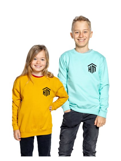 Dětská mikina bez kapuci