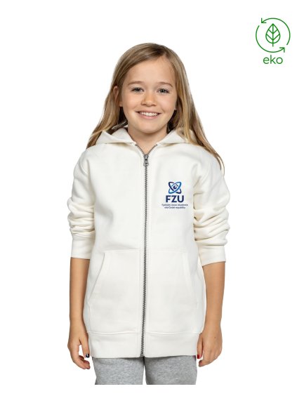 Dětská mikina na zip EKO Premium