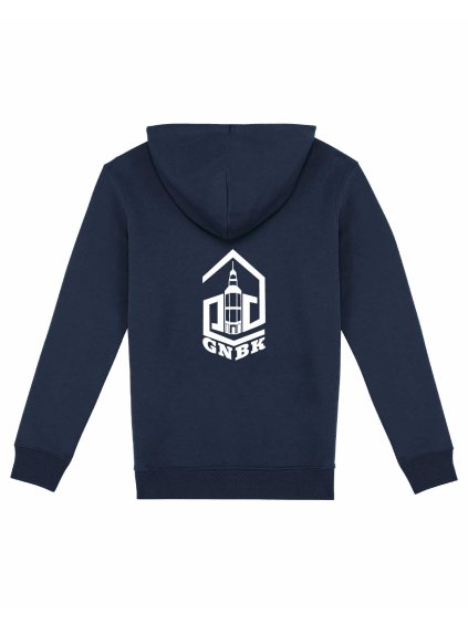 ZÁDA Dospělá mikina EKO Premium Navy (Námořnická modrá)