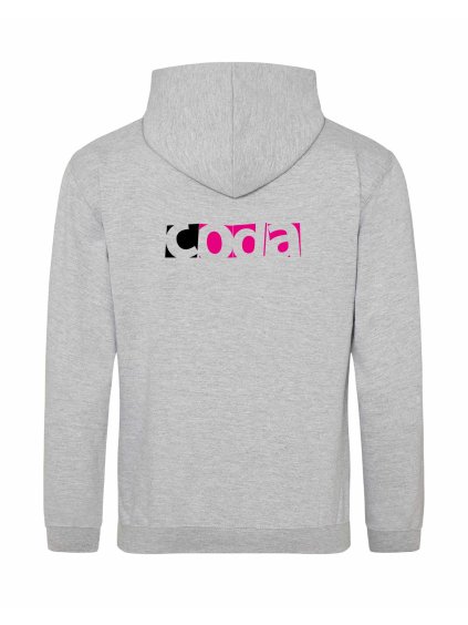 Dospělá mikina Premium back grey