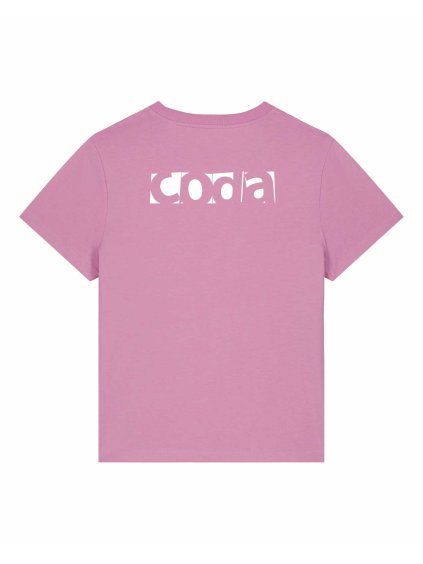 Dámské Organic tričko Premium Bubble pink (Žvýkačkově růžová)