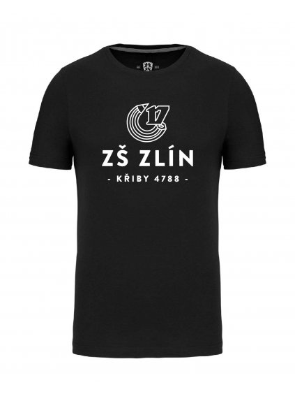 Pánské tričko Premium ZŠ Zlín