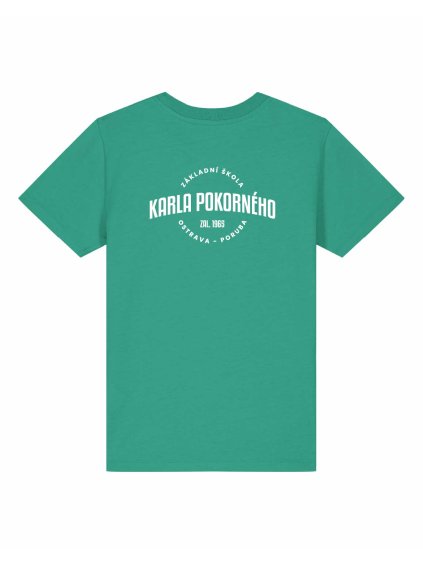 Dětské Organic tričko Premium Go Green (Zelená)