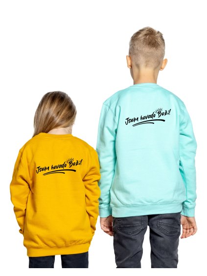 Dětská mikina bez kaupce