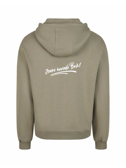 Pánská Tepláková souprava mikina Olive (Olivová)