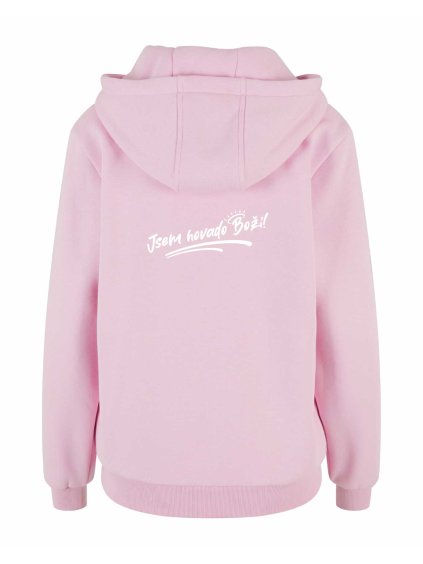 Dámská Tepláková souprava mikina Powder Pink (Pudrově růžová)