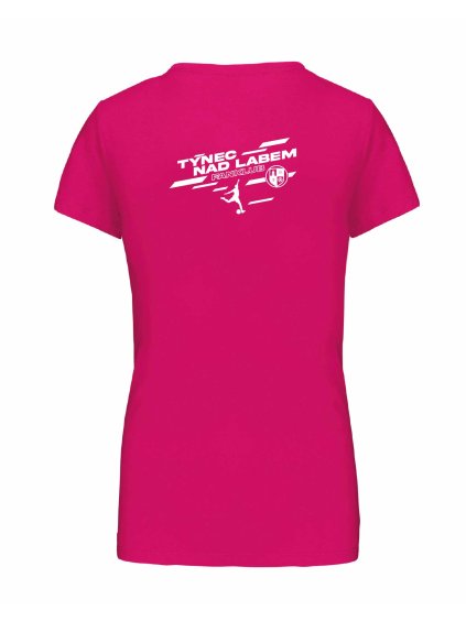Dámské tričko premium back fuchsia