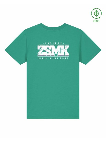 Dětské Organic tričko Premium Go Green (Zelená)