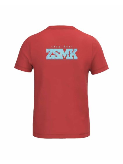 Dětské tričko Happy Red (červená)