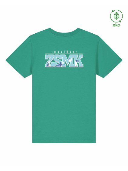 Dětské Organic tričko Premium Go Green (Zelená)