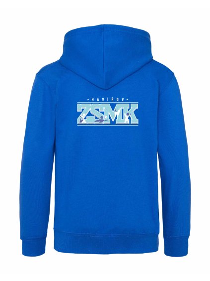 Dětská mikina na zip Premium Royal Blue (Královská modrá)