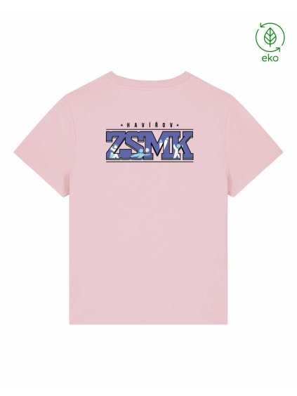 Dámské Organic tričko Premium Cotton Pink (Světlá růžová)