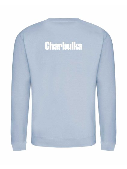 Pánská mikina bez kapuce Sky blue (Nebeská modrá)