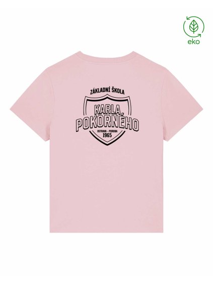 Dámské Organic tričko Premium Cotton Pink (Světlá růžová)