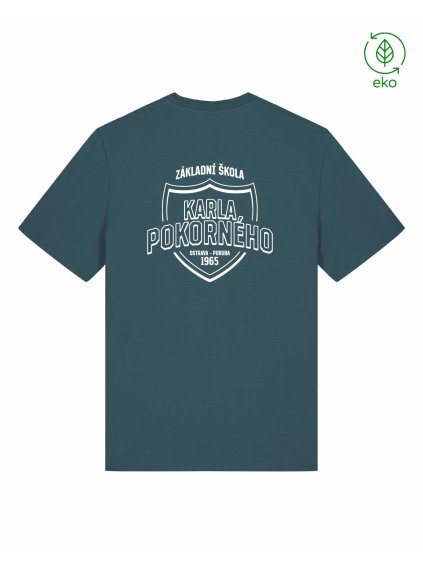 Dospělé Organic tričko Premium Stargazer (Modrošedá)