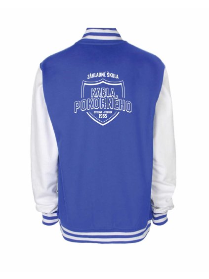 College mikina back royal