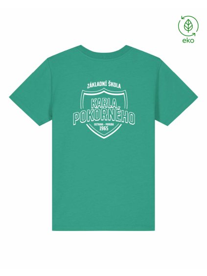 Dětské Organic tričko Premium Go Green (Zelená)