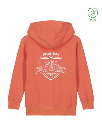 Dětská mikina Organic Fiesta (Oranžová)