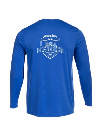 Pánské Dětské sportovní tričko dl.rukáv Joma Combi Royal Blue (Královská modrá)