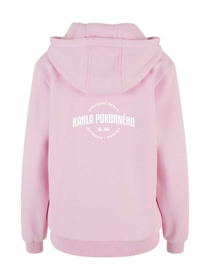 Dámská Tepláková souprava mikina Powder Pink (Pudrově růžová)