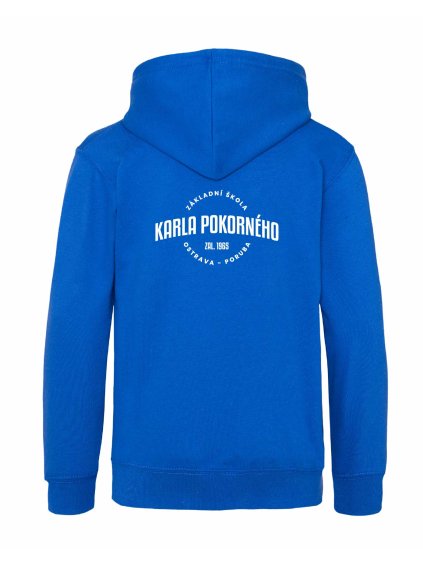 Dětská mikina Premium back royal