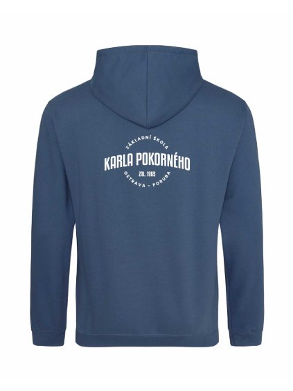 Dospělá mikina Premium Airforce blue (Šedomodrá)