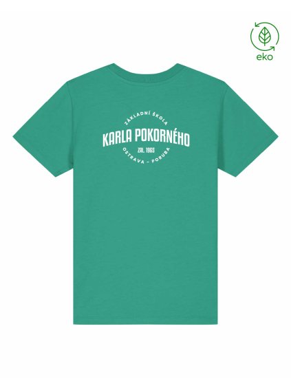 Dětské Organic tričko Premium Go Green (Zelená)