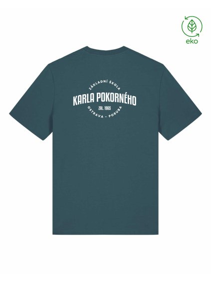 Dospělé Organic tričko Premium Stargazer (Modrošedá)