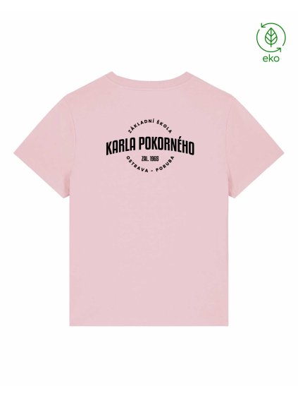Dámské Organic tričko Premium Cotton Pink (Světlá růžová)