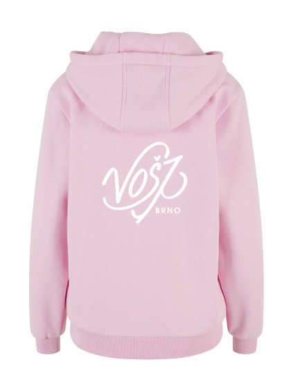 Dámská Tepláková souprava mikina Powder Pink (Pudrově růžová)