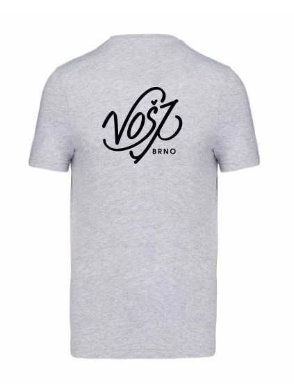 Pánské tričko premium back grey