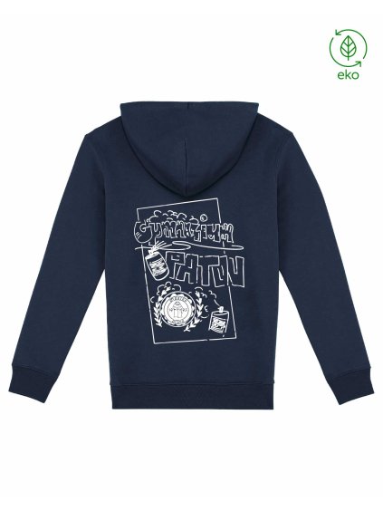 Dospělá mikina EKO Premium Navy (Námořnická modrá)