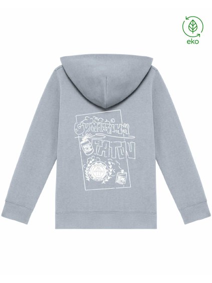 Dětská mikina EKO Premium Aquamarine (Akvamarínově modrá)