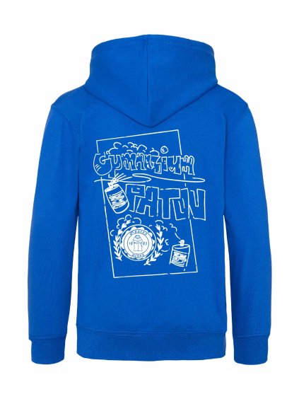 Dětská mikina na zip Premium Royal Blue (Královská modrá)