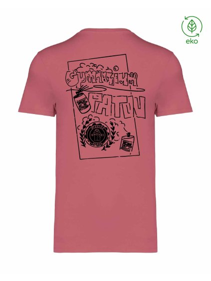 Dospělé EKO tričko Premium Antique Rose (Starorůžová)