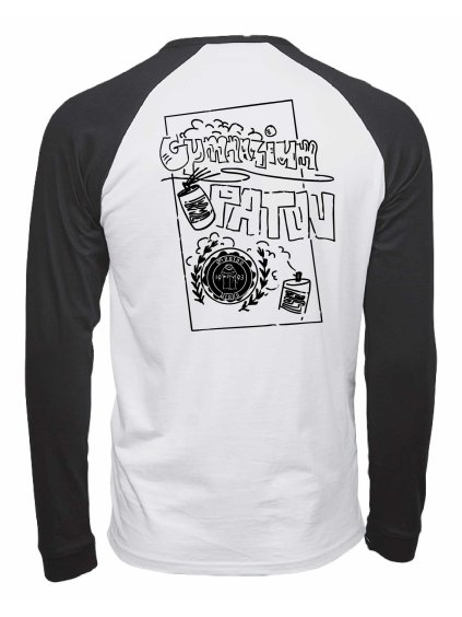 Dámské Baseball Tee Luxury White Black (Bílá Černá)