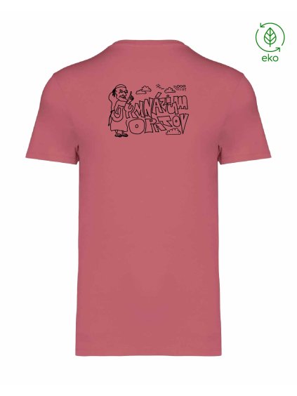 Dospělé EKO tričko Premium Antique Rose (Starorůžová)