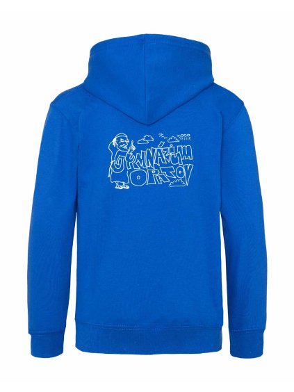 Dětská mikina na zip Premium Royal Blue (Královská modrá)