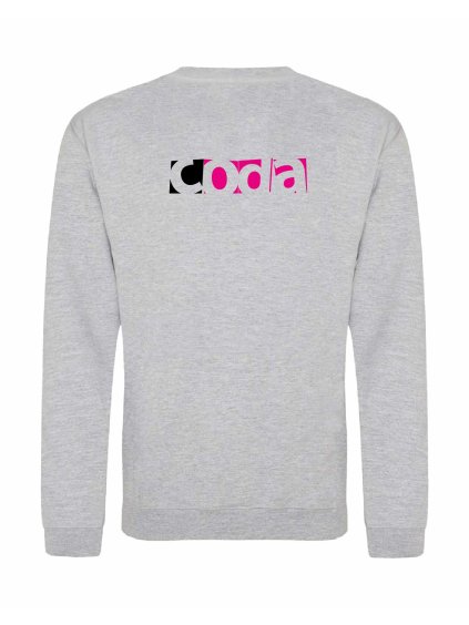 Pánská mikina bez kapuce Heather grey (Světlá šedá)