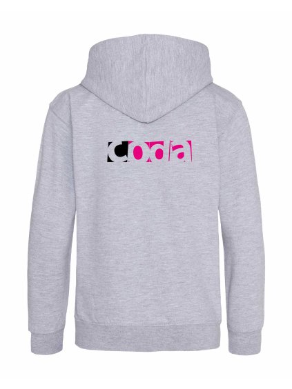 Dětská mikina Premium back grey