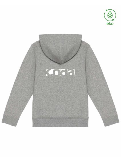 Dětská mikina EKO Premium Heather grey (Melírově šedá)