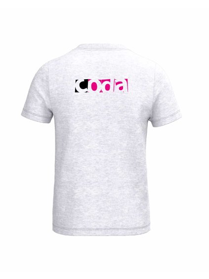 Dětské tričko Happy Heather grey (Světlá šedá)