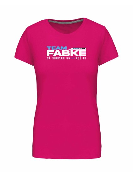 Dámské tričko Premium Fuchsia (Tmavě růžová)