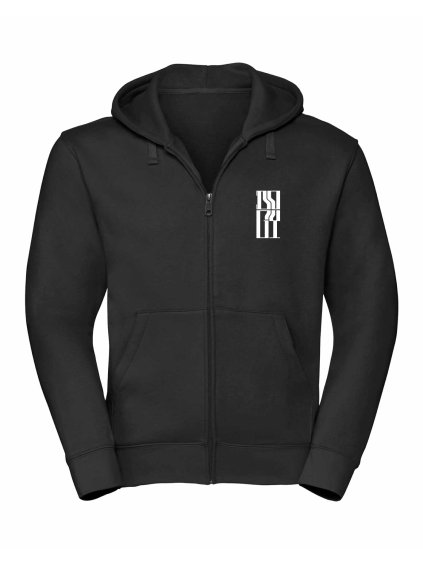 Pánská mikina na zip Luxury Black (Černá)